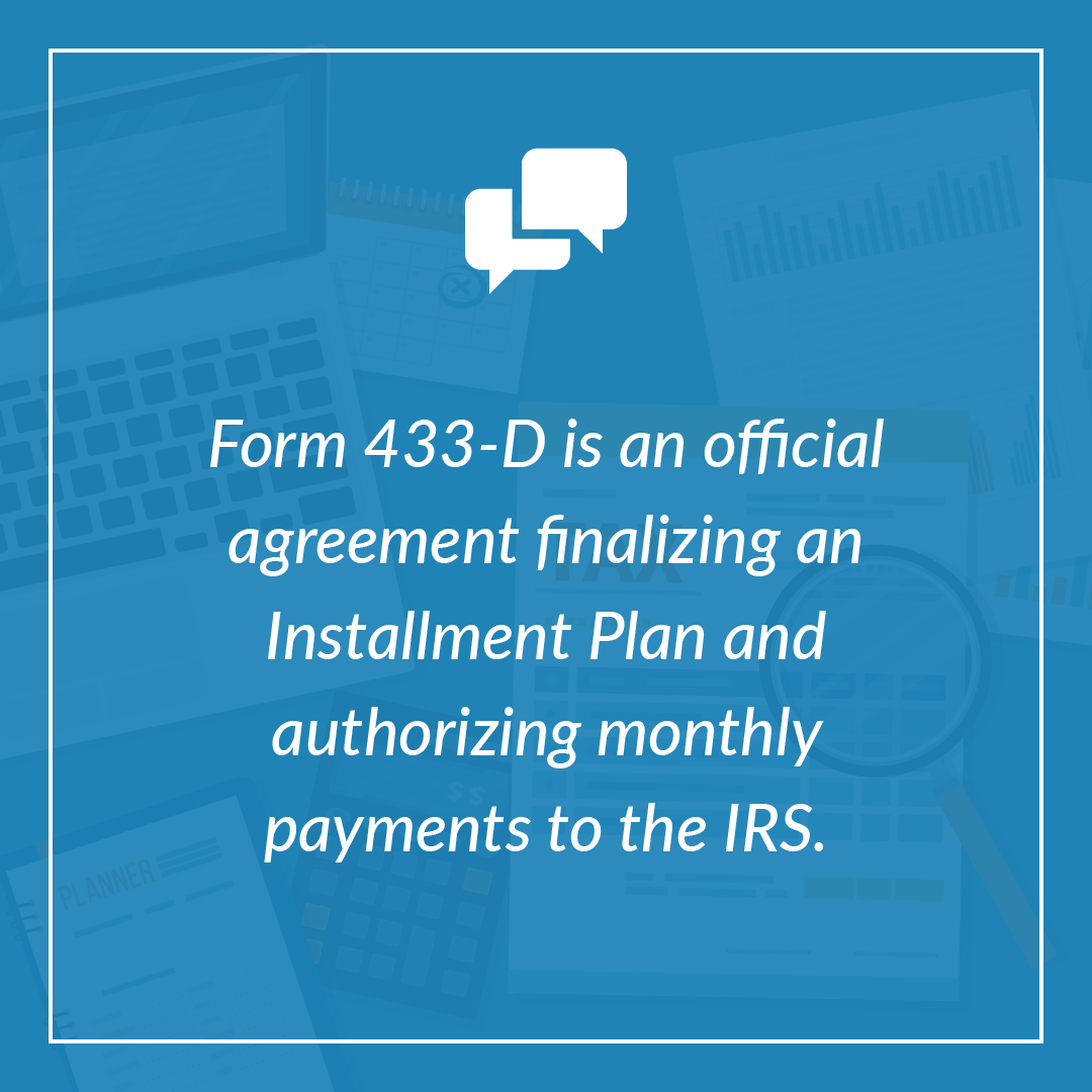 how-to-complete-an-irs-form-433-d-installment-agreement